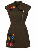 Miss sixty mini embroidered dress