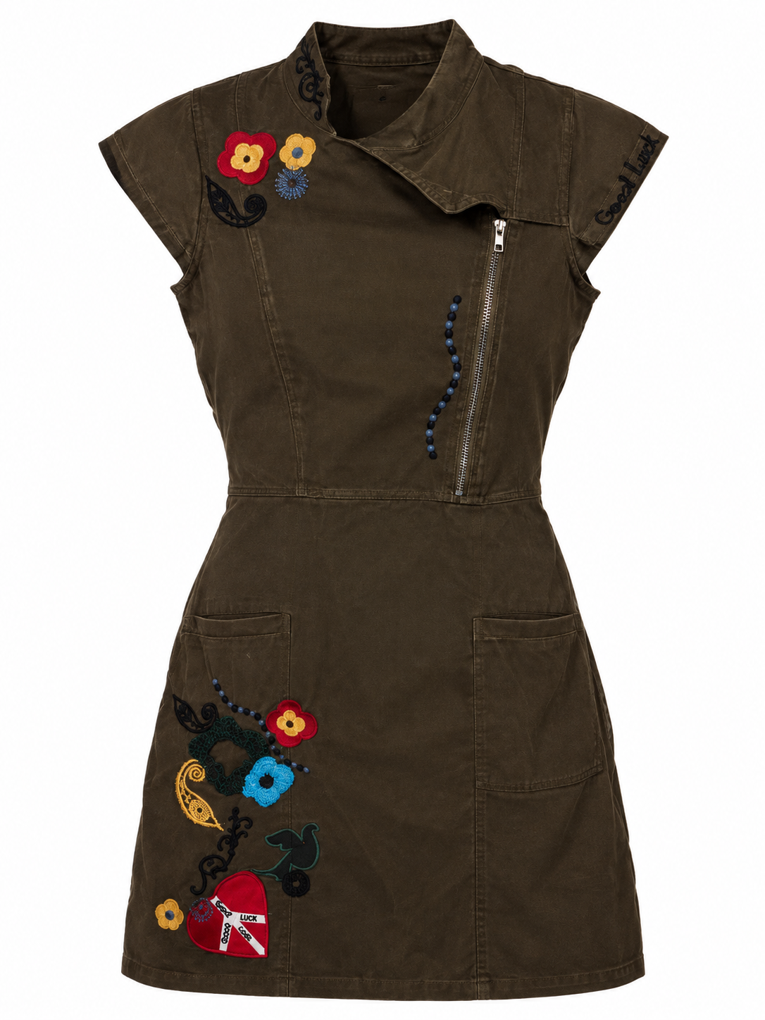 Miss sixty mini embroidered dress