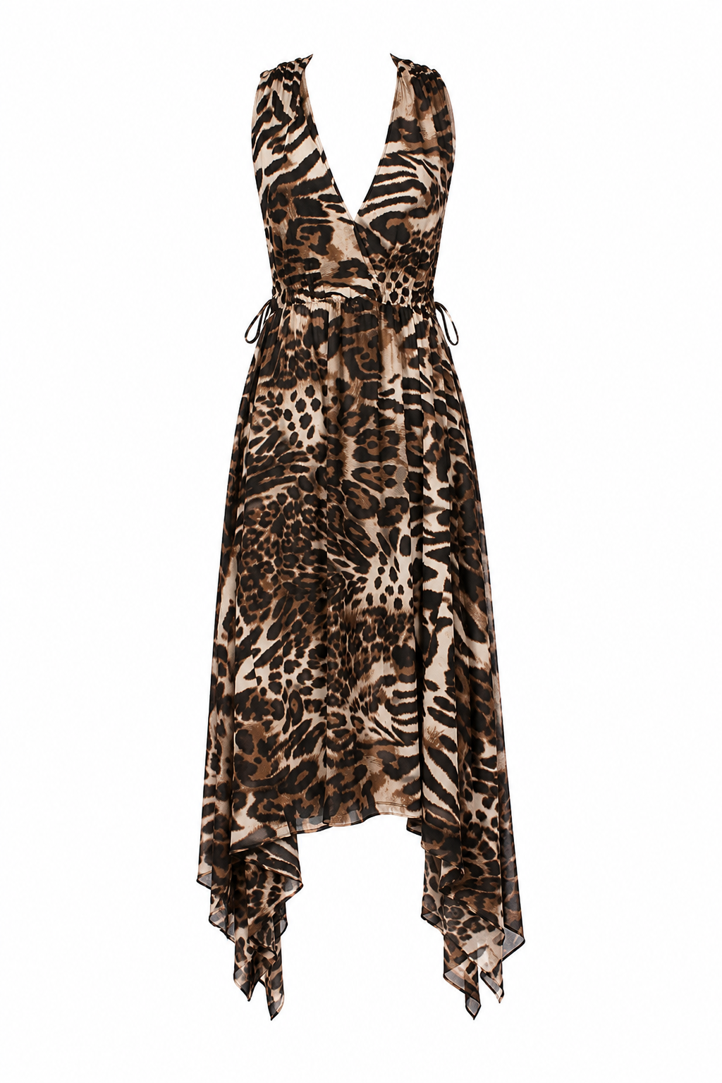 Animal printed dress