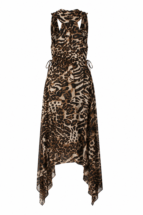 Animal printed dress
