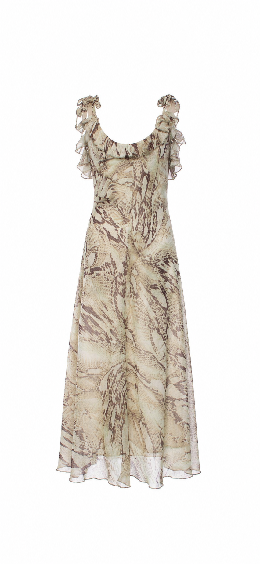 Summer flowy pattern dress