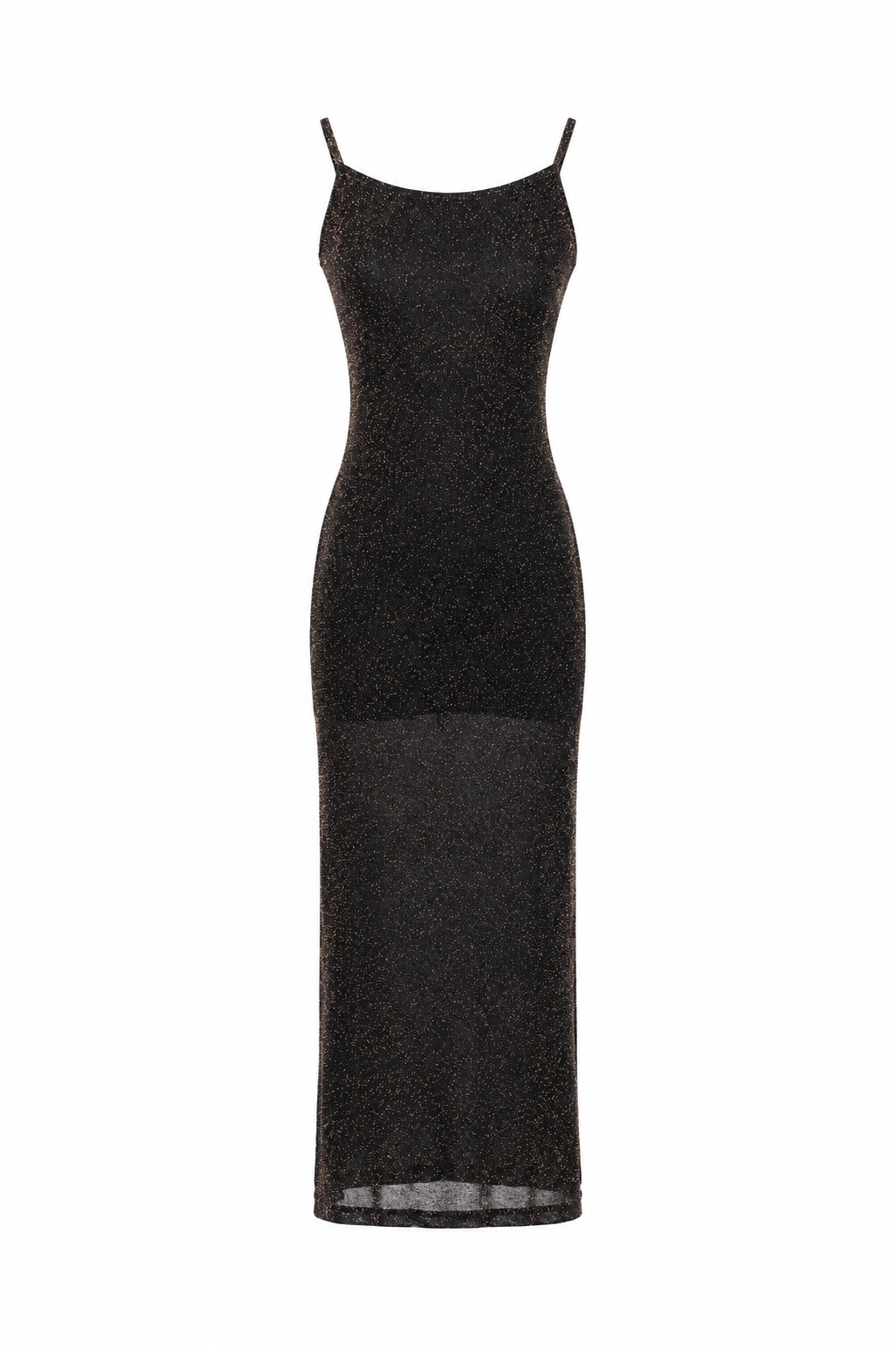 Sparkly elastic maxi dress