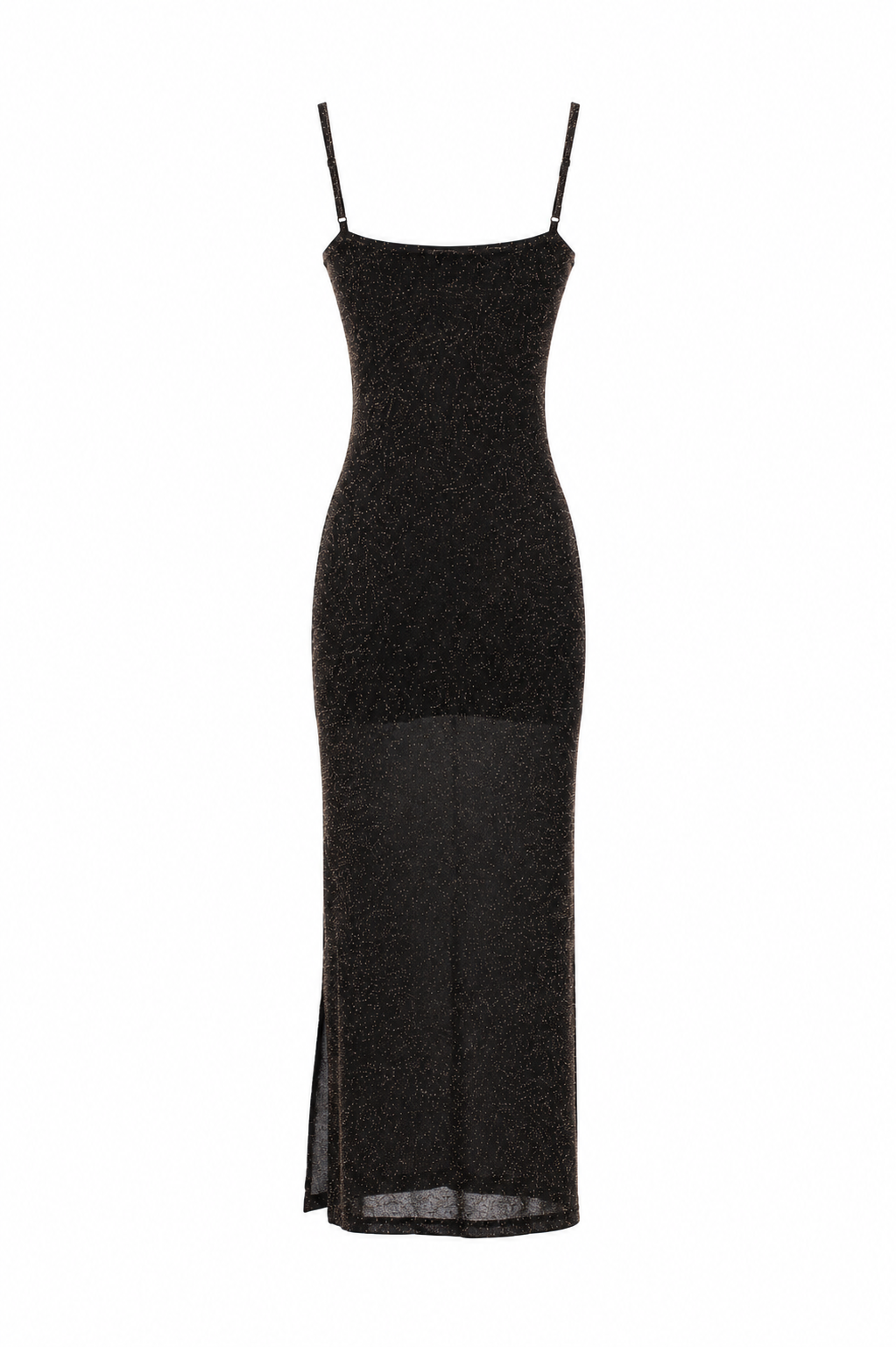 Sparkly elastic maxi dress