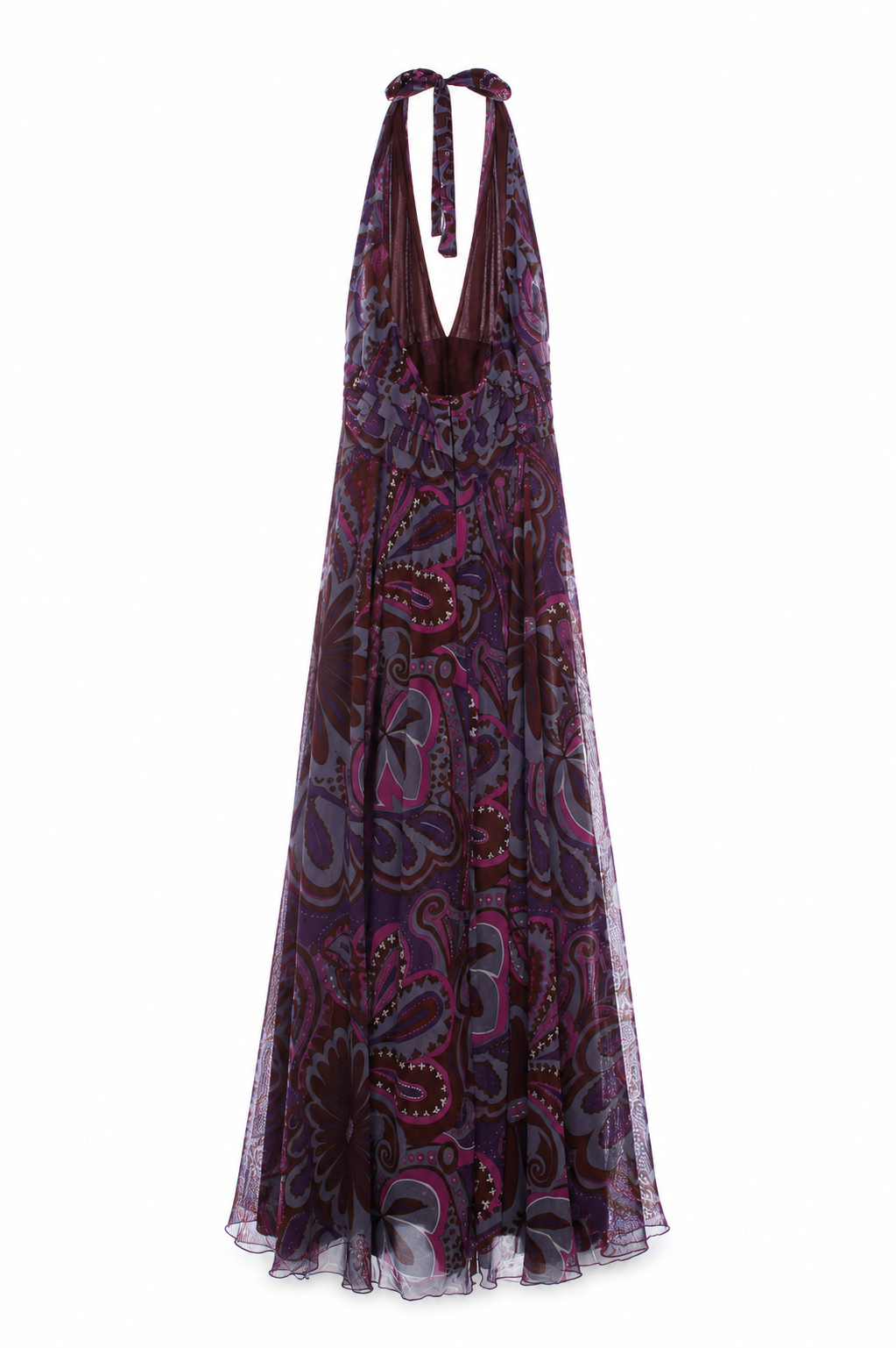 Maxi Halterneck backless dress