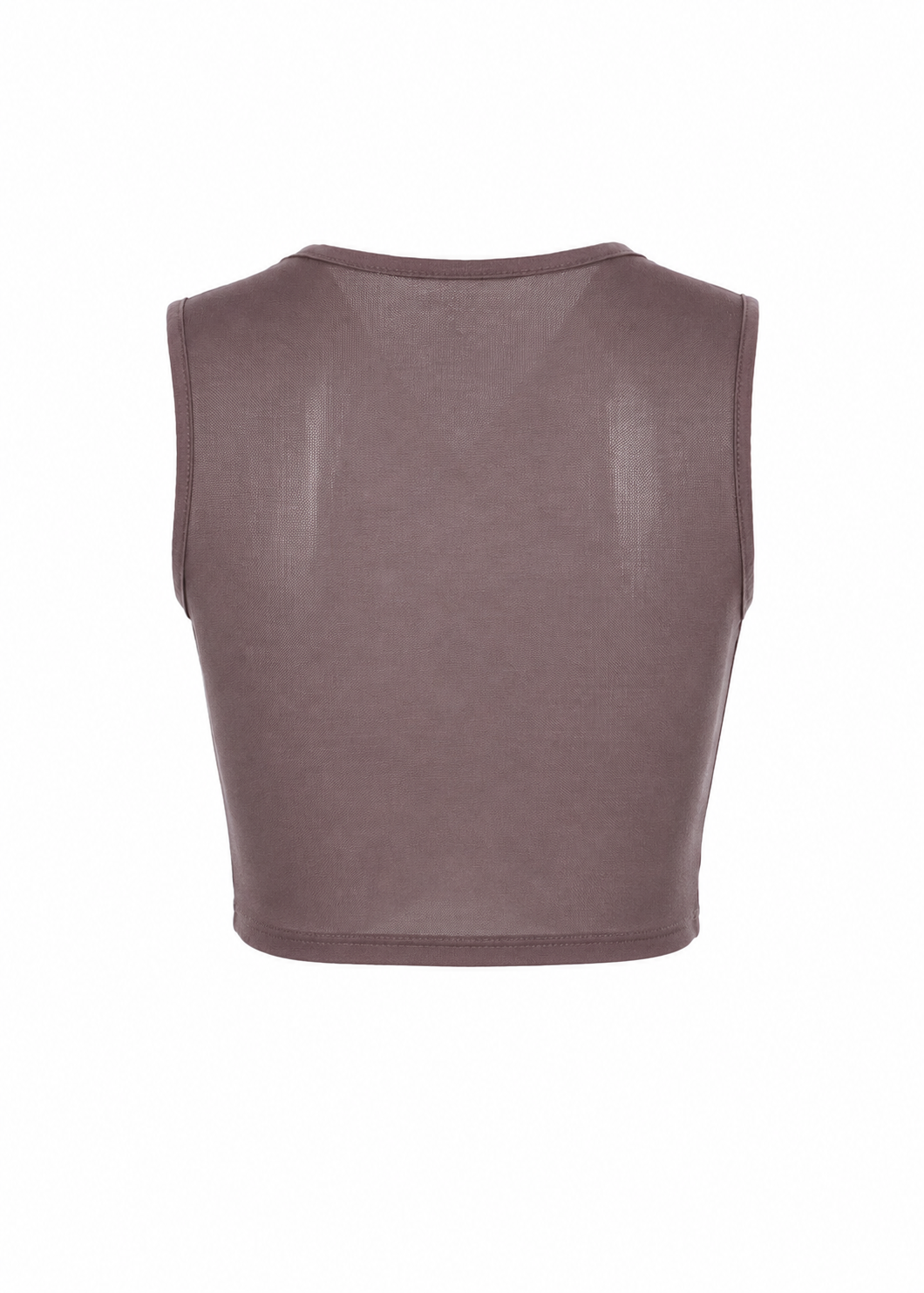 Sequin & mesh vest