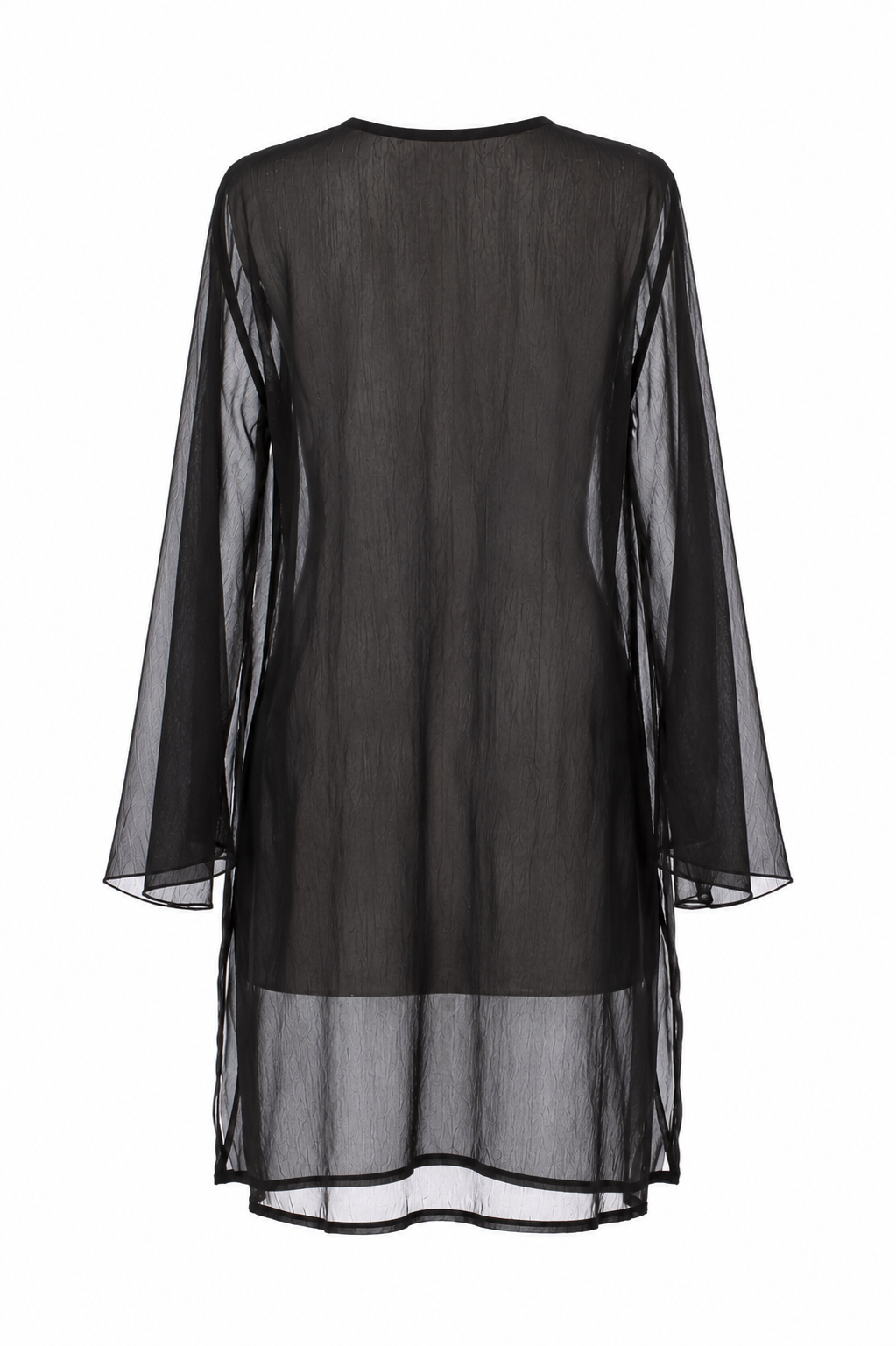 Mesh embroidered blouse