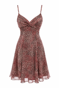 Animal printed dress