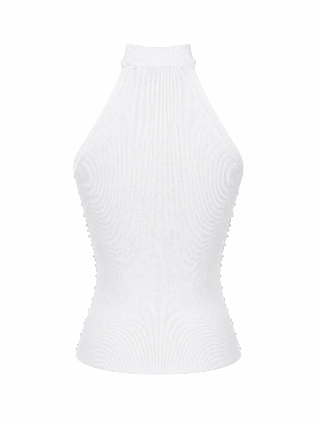 Elastic top with sequins