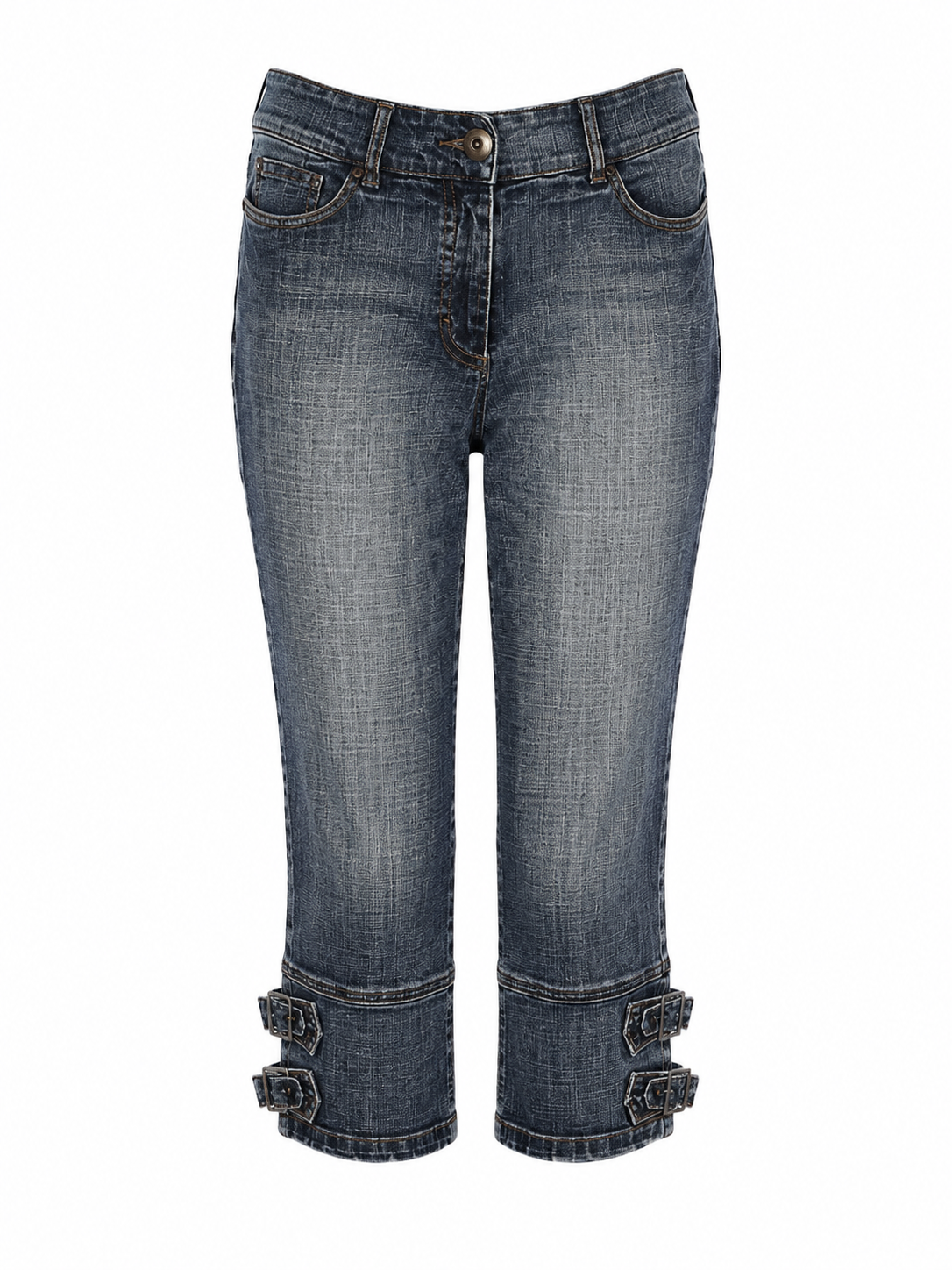 Low rised capri jeans
