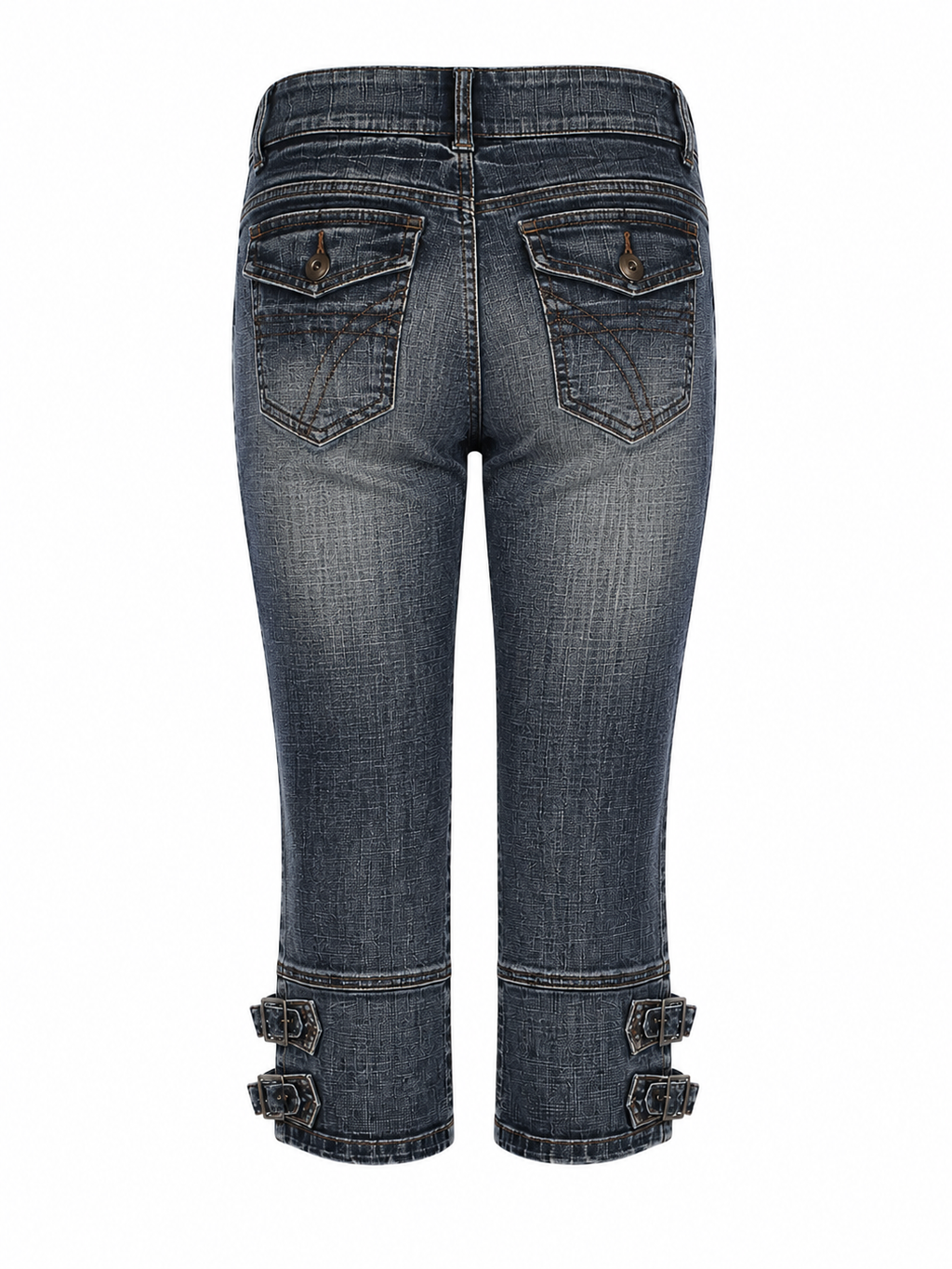 Low rised capri jeans