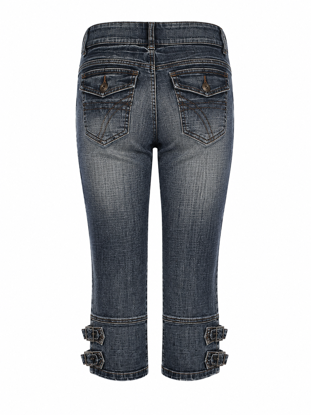 Low rised capri jeans