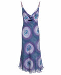 Deadstock silk dress with sequin beadings
