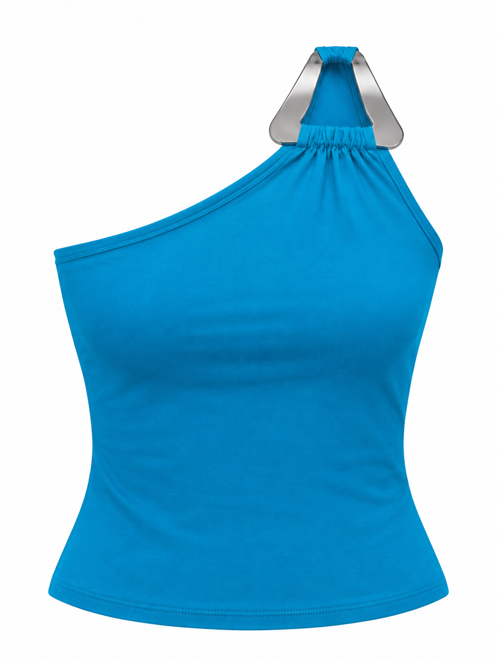 Elastic top with metallic hoop