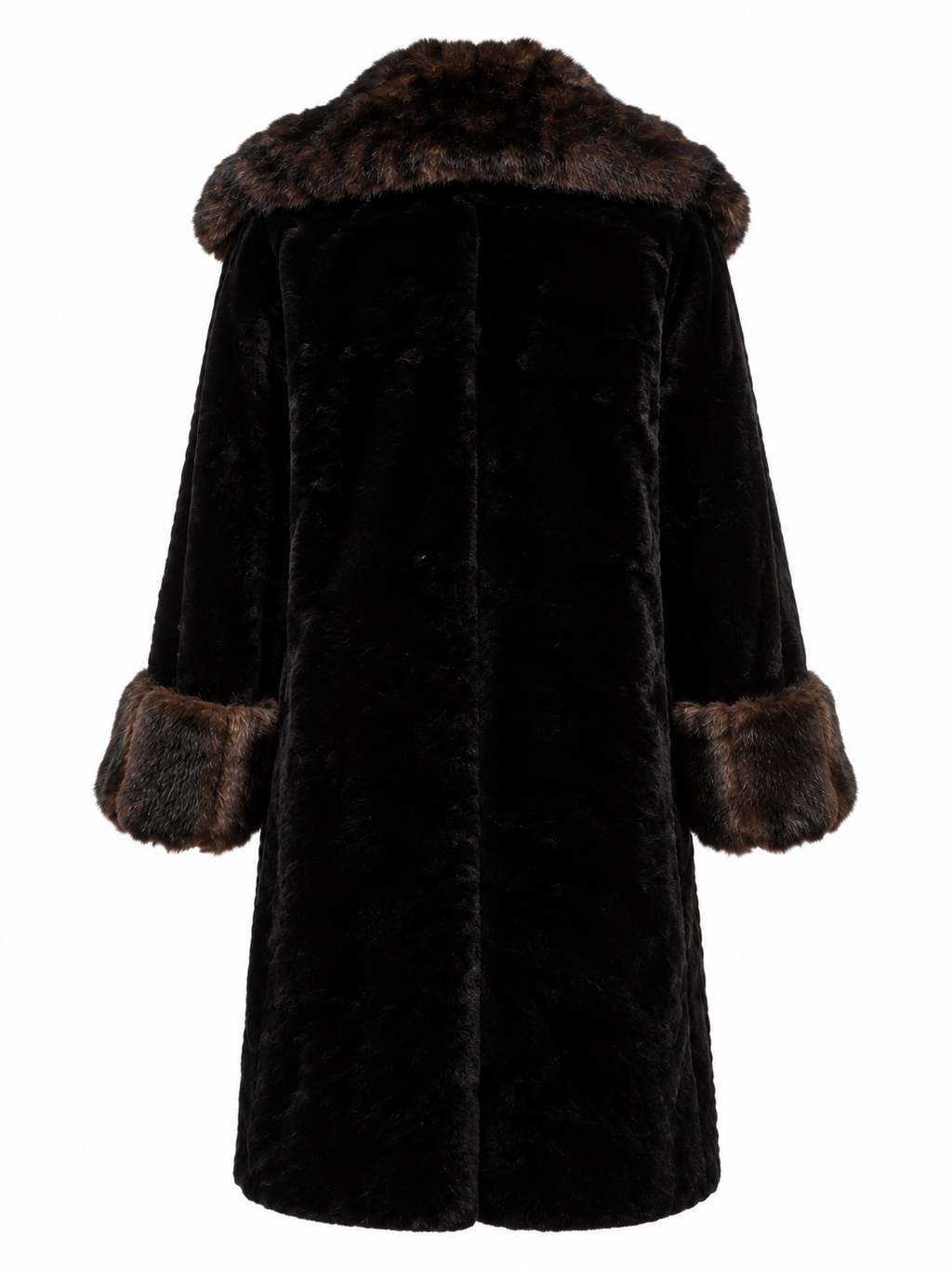 Eco fur coat