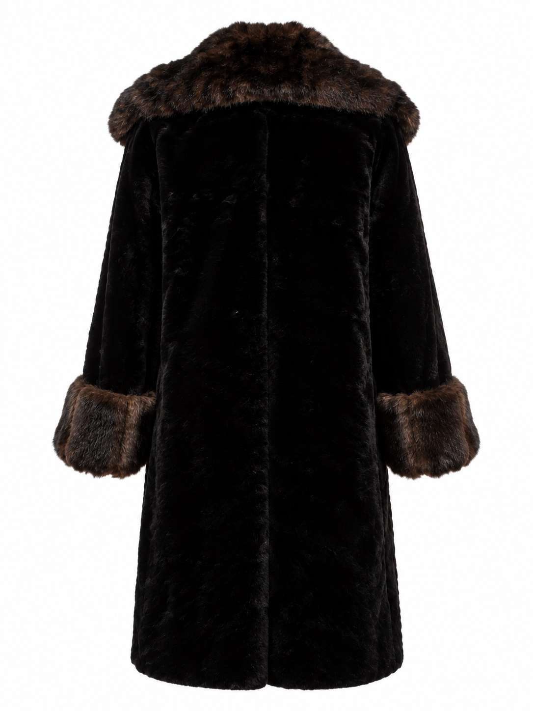 Eco fur coat