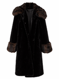 Eco fur coat