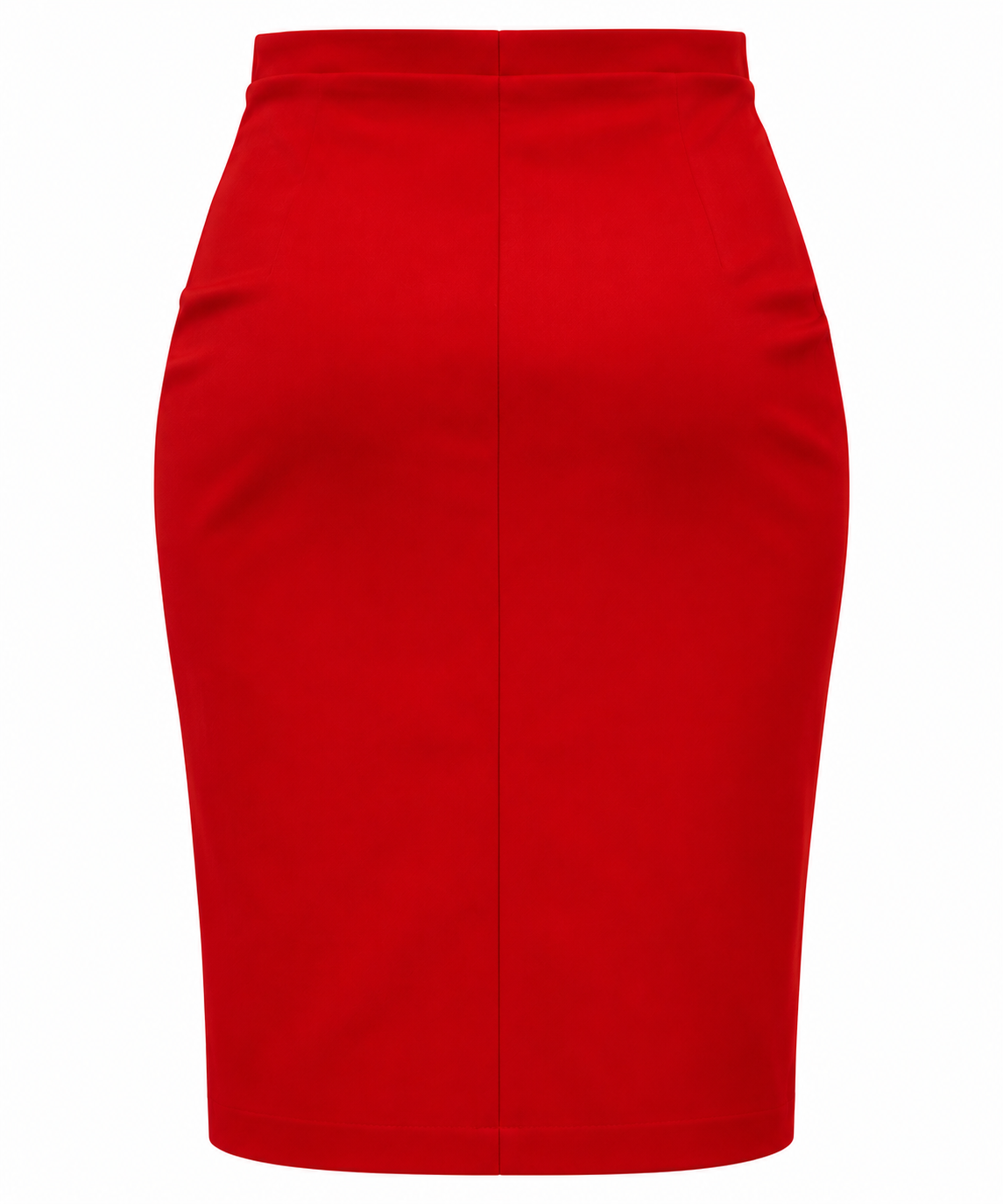 Pencil skirt with side hoop