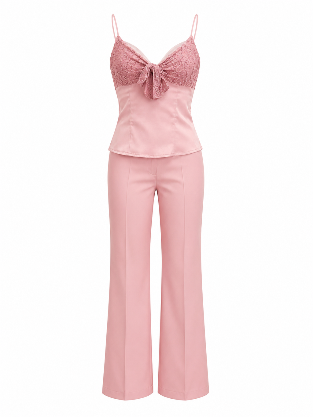 Vintage satin 2 piece set