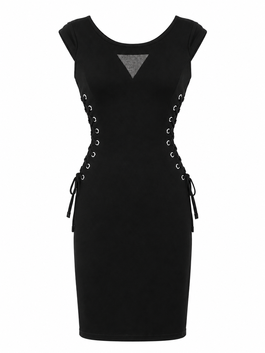 Black mini corset dress