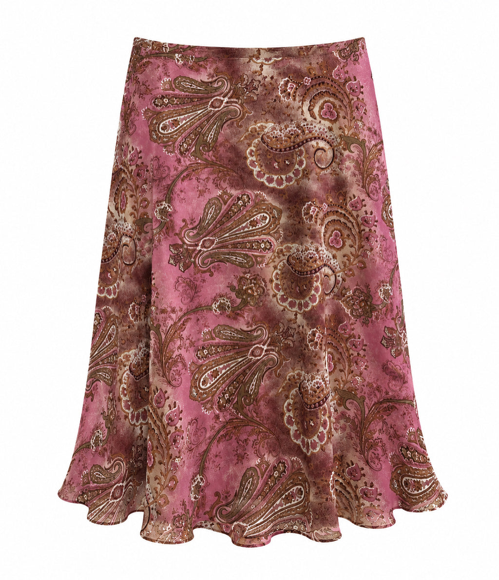 Knee length skirt