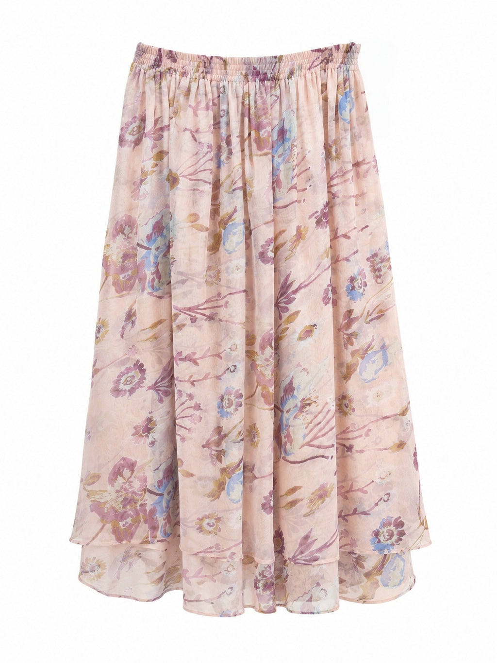 Pleated summer skirt