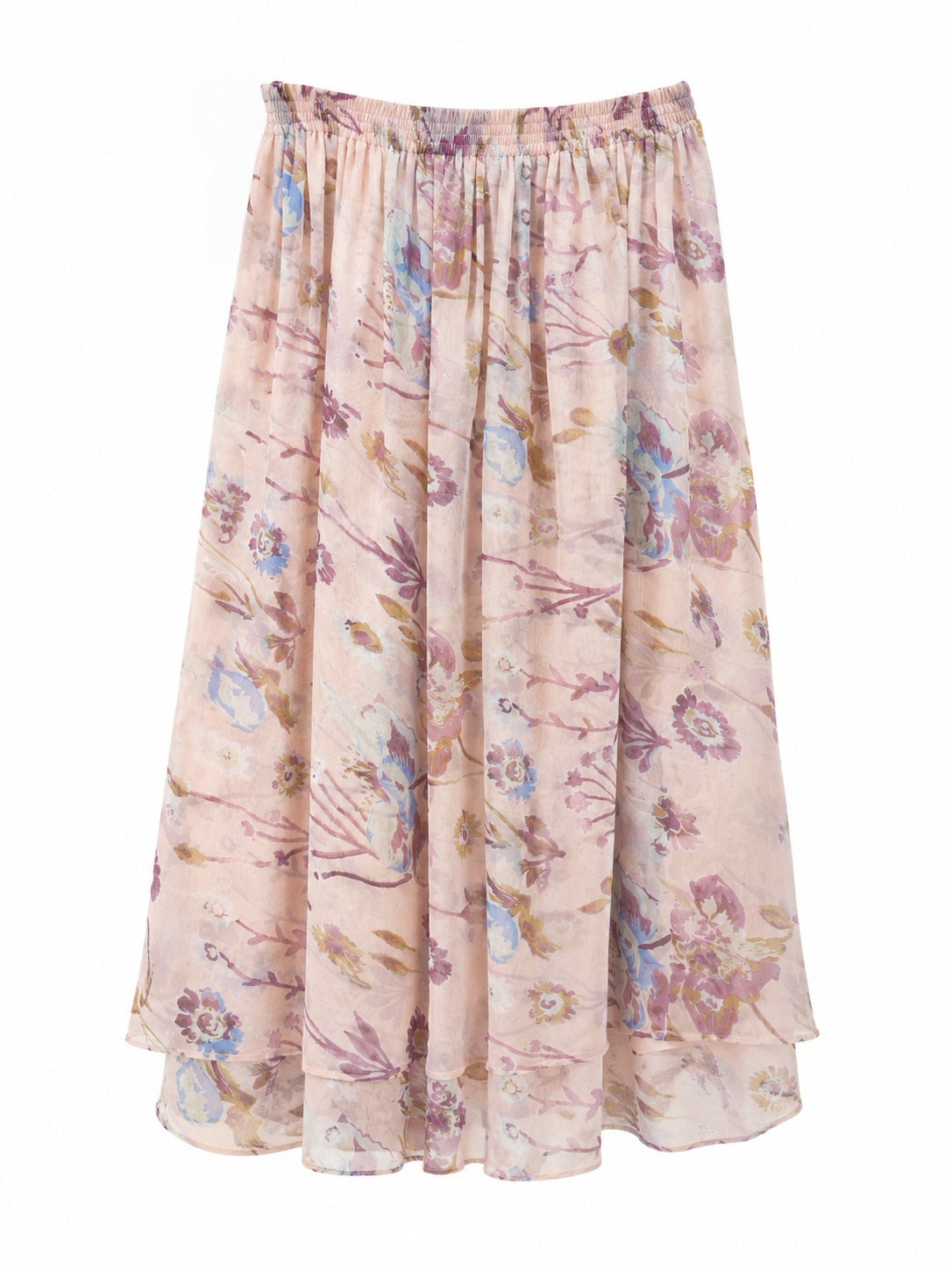 Pleated summer skirt