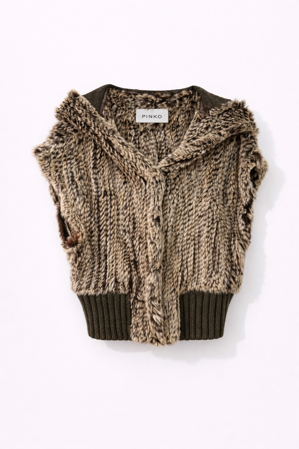Real fur PINKO jacket