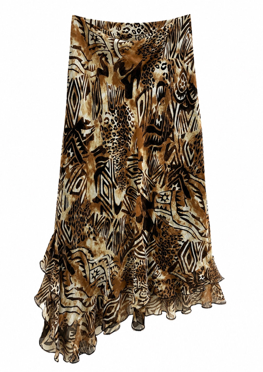 90s asymmetrical skirt