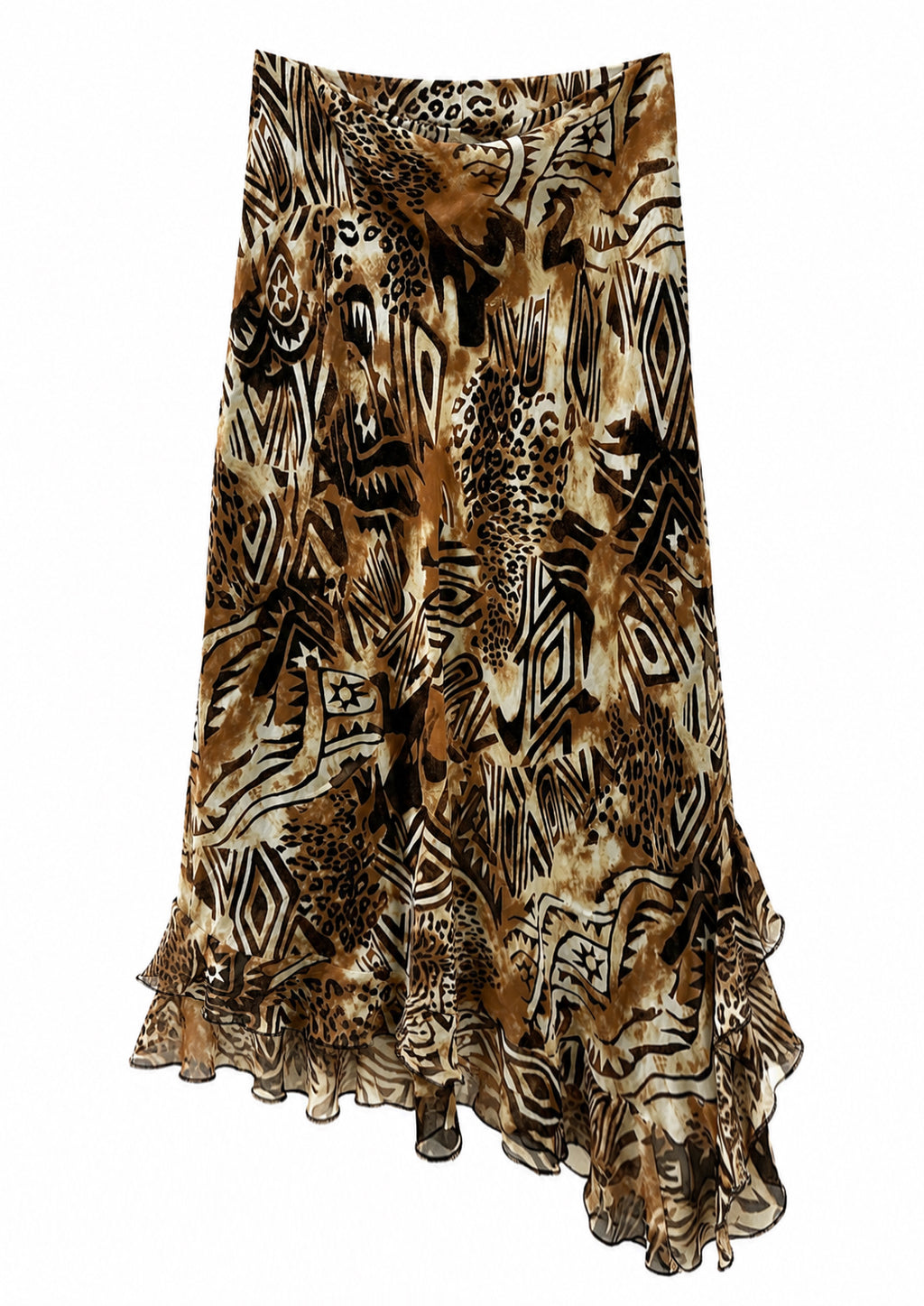 90s asymmetrical skirt