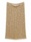 Crochet Gerry Weber skirt with sequins