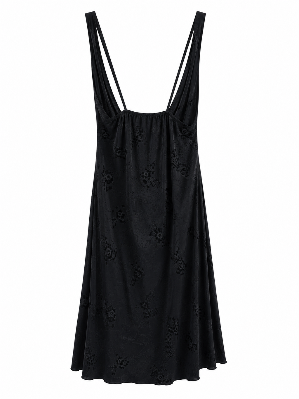 Elastic wrapped Deep V neckline dress with big buckle