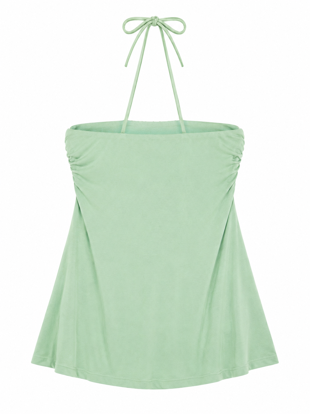 Deadstock beaded halter neck top
