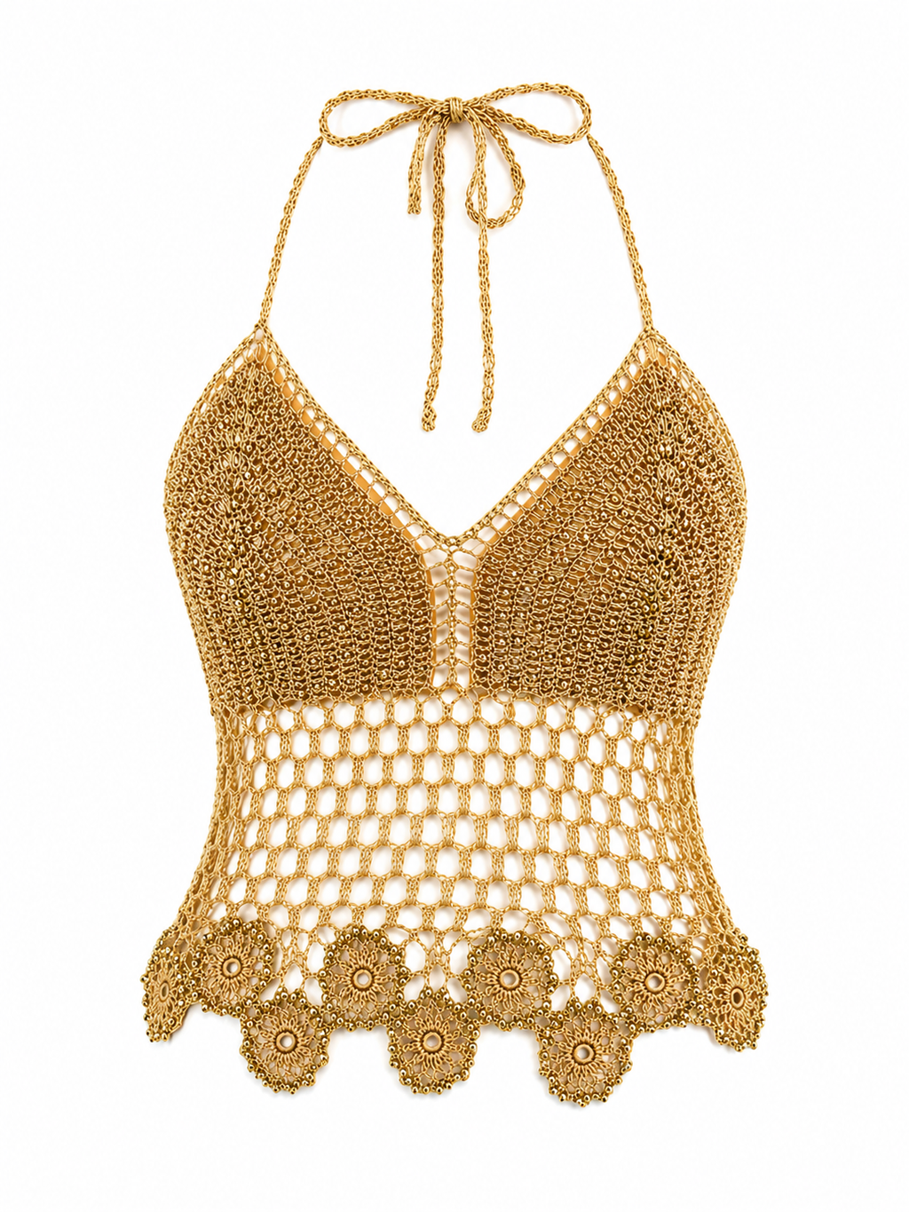 Handmade crochet too with beads