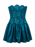 Deadstock mini ballon dress