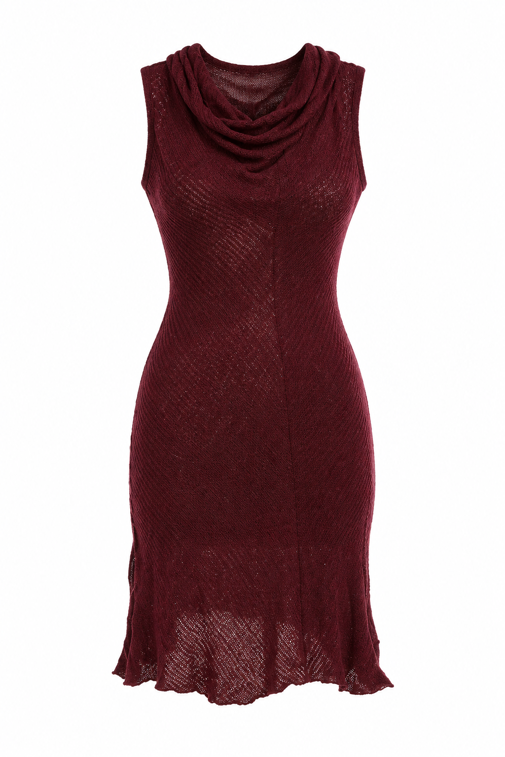 Mini knitted dress