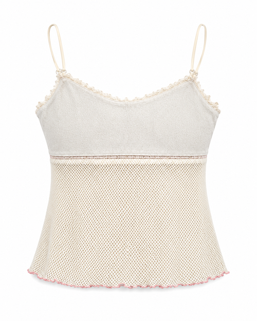 Cinema crochet cute top