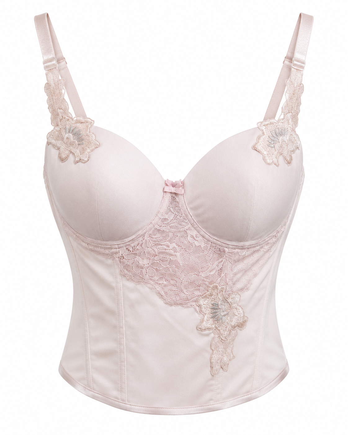 Vintage pastel pink corset