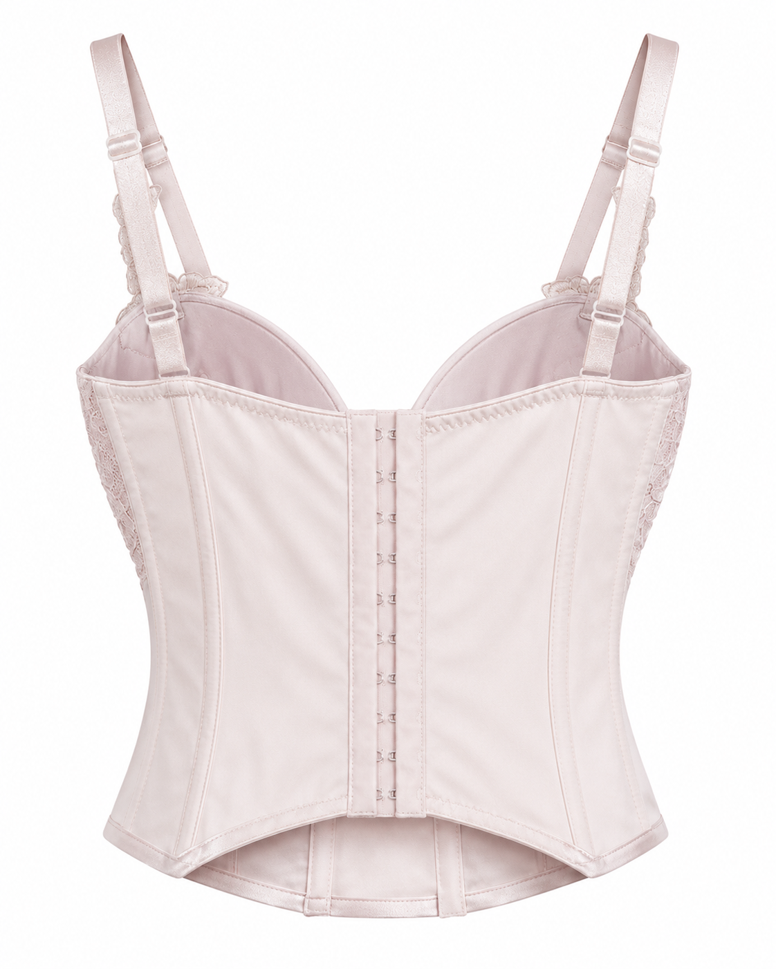 Vintage pastel pink corset