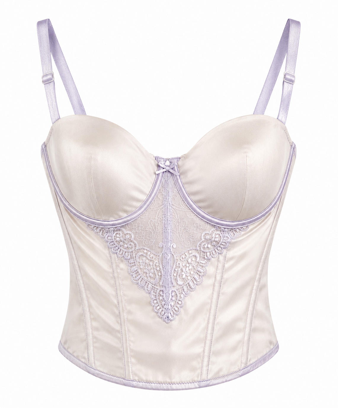 Pastel purple corset