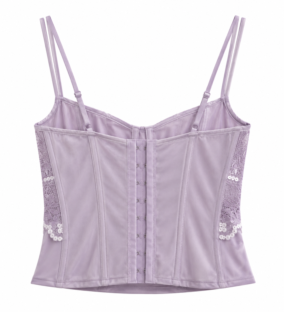 Purple Deadstock corset top