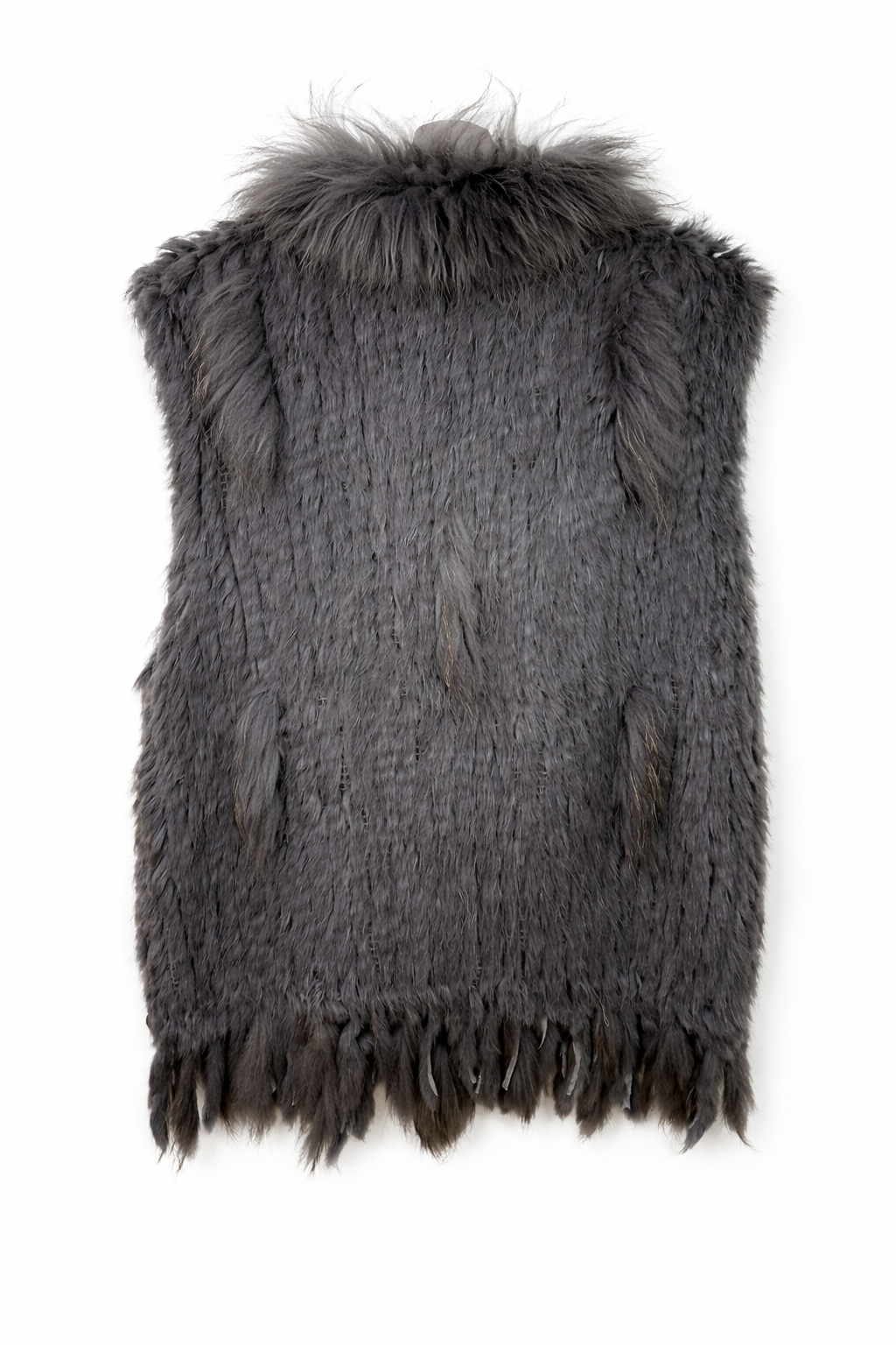 Real fur vintage vest