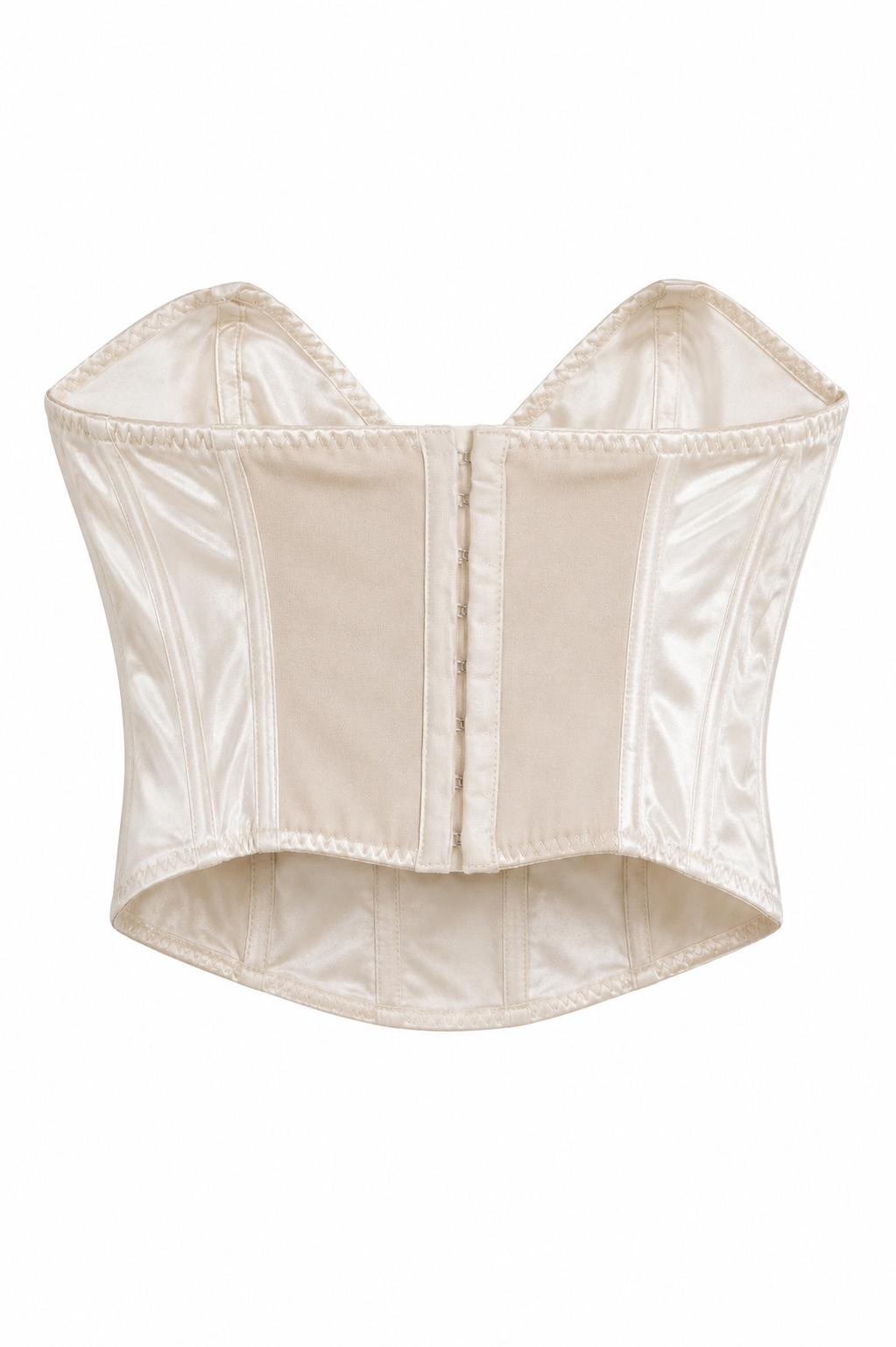 Satin corset