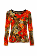 Y2K elastic  top