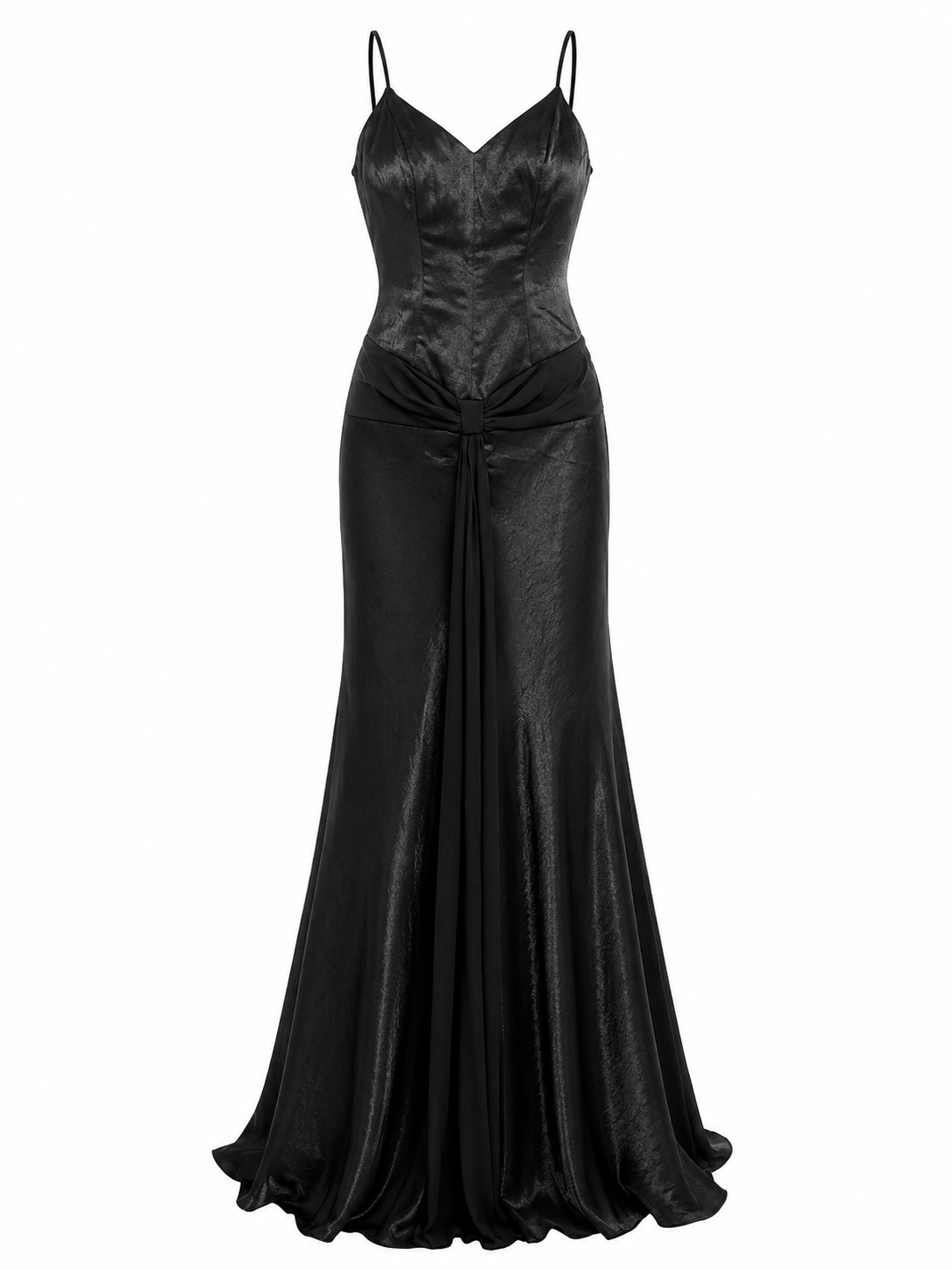 Super maxi designer corset backless dress