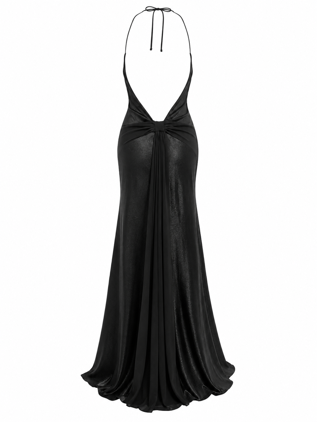 Super maxi designer corset backless dress