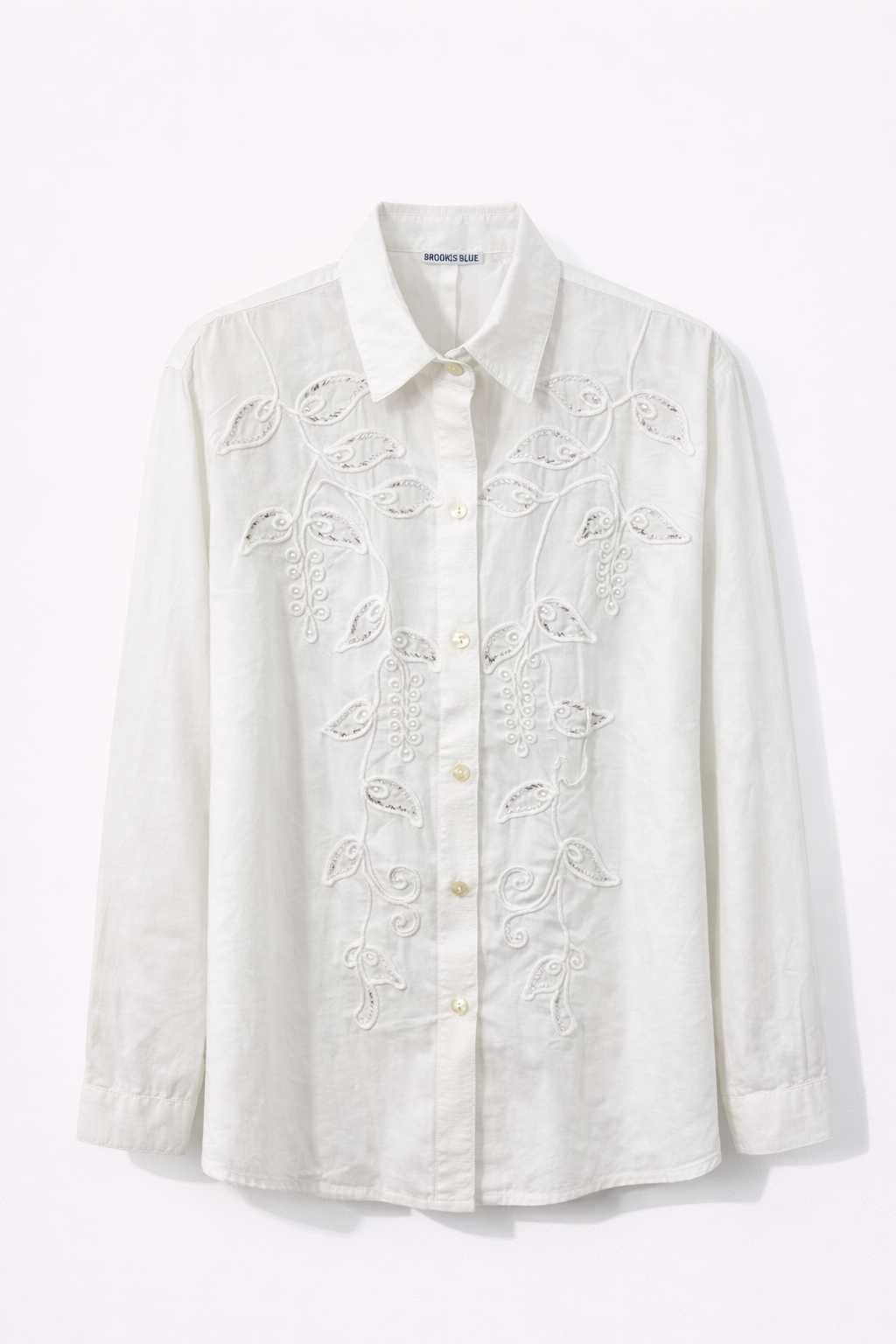 Cotton embellished shirt