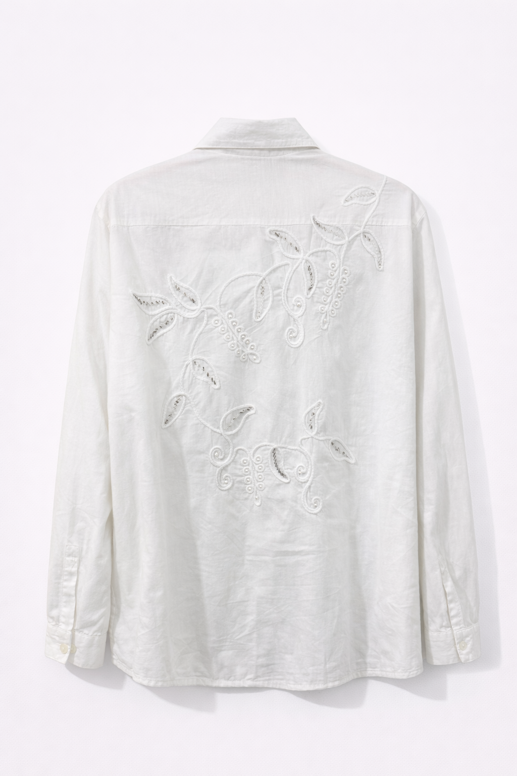 Cotton embellished shirt
