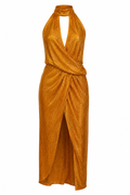 Shimmery backless dress