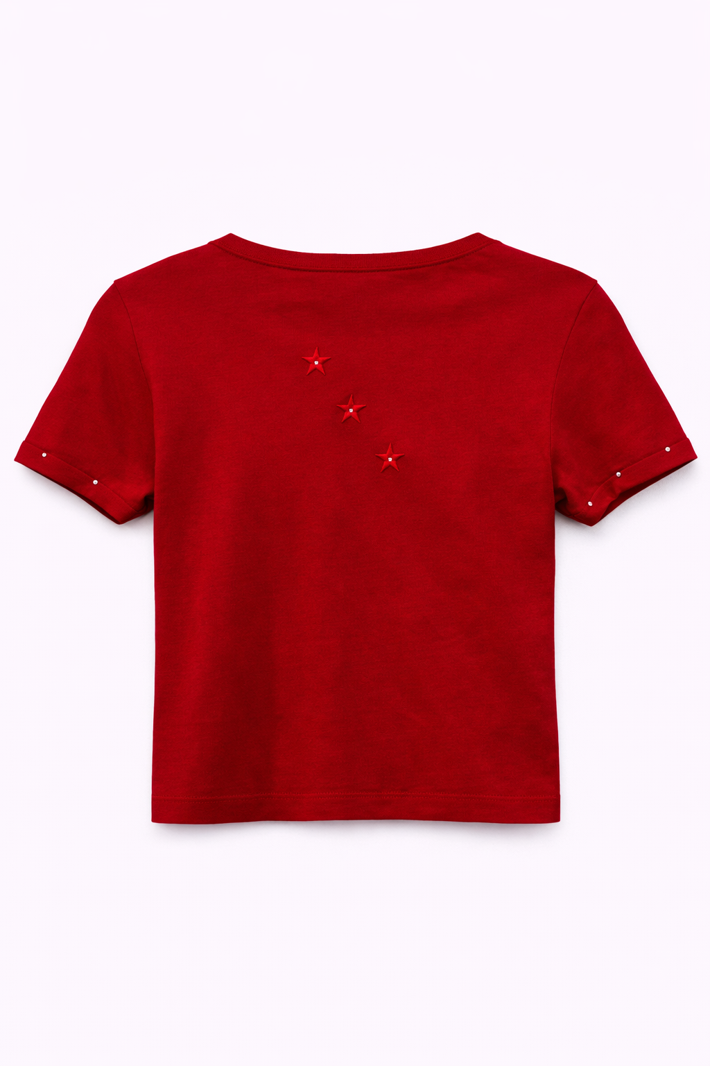 Vintage tee with motorcycle embroidery