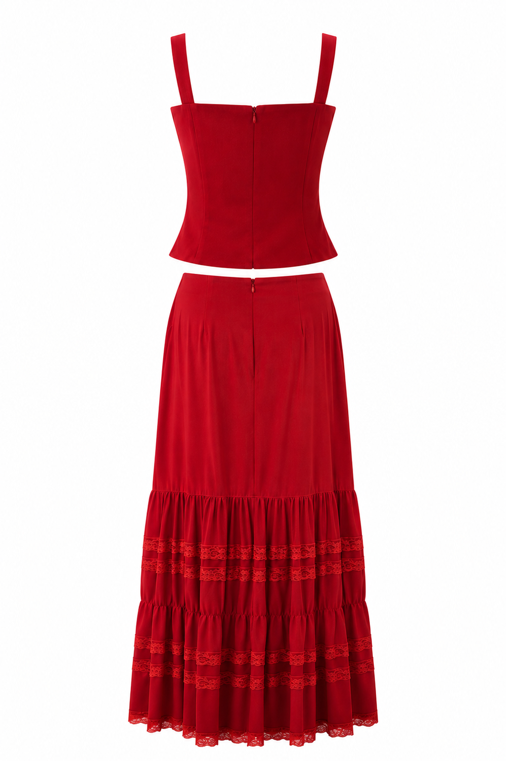 Deadstock corset & skirt set